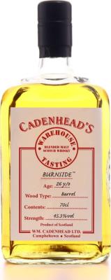 Cadenhead's Warehouse Tasting 26yo 45.3% 700ml