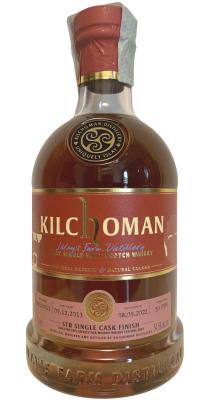 Kilchoman 2013 Single Cask Release 19 Months STR Cask Finish Milano Whisky Festival 2022 54.5% 700ml