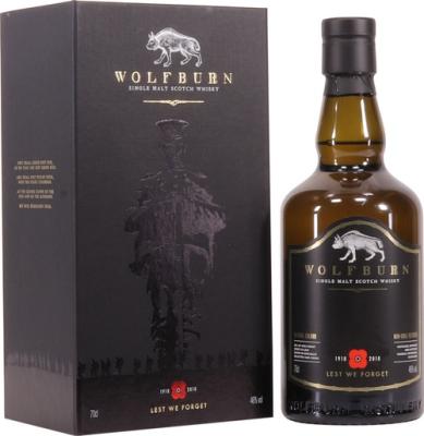 Wolfburn Lest We Forget 46% 700ml