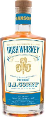 J.J. Corry The Hanson CGW three ex-bourbon barrels Batch 1 46% 700ml