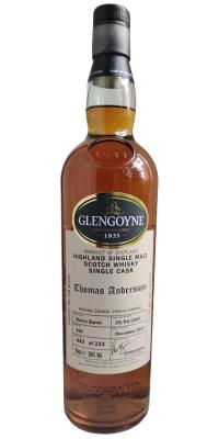 Glengoyne 2007 Single Cask Sherry Barrel 939 Thomas Andersson 58% 700ml