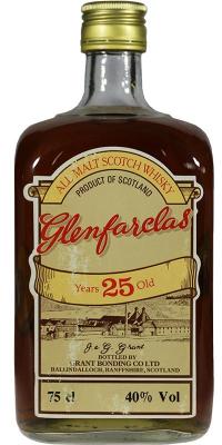 Glenfarclas 25yo Sherry Casks 40% 750ml