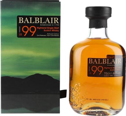Balblair 1999 2nd Release 46% 700ml