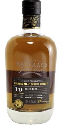 Rattray's Selection 19yo DR Blended Malt Scotch Whisky Sherry Butts 55.8% 750ml