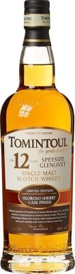 Tomintoul 12yo Oloroso Sherry Cask Finish 40% 700ml