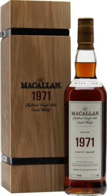 Macallan 1971 Sherry wood #7556 55.9% 700ml