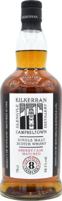 Kilkerran 8yo Sherry Casks 58.1% 700ml