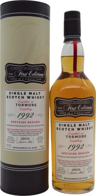 Tormore 1992 ED The 1st Editions 25yo Refill Butt HL 13311 55.9% 700ml