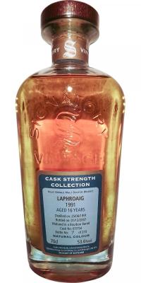 Laphroaig 1991 SV Cask Strength Collection Bourbon Barrel 07/754 53.6% 700ml