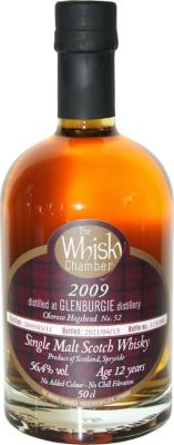 Glenburgie 2009 WCh 12yo Oloroso Hogshead #52 56.4% 500ml