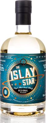 The Islay Star 8yo NSS Regional Range Series: CA 003 Bourbon Hogshead 50% 700ml
