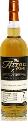 Arran 2005 Private Cask Peated Bourbon Barrel 2005/155 55.5% 700ml