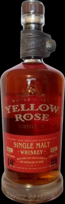 Yellow Rose Single Malt Whisky 40% 750ml