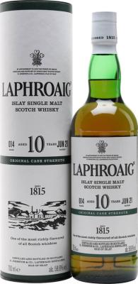 Laphroaig Cask Strength Batch #014 10yo ex-Bourbon Barrels 58.6% 700ml