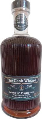 The Cask Wizard 2013 TCaWi Sweet n Fruity 2 Cream Sherry Finish 53.3% 700ml