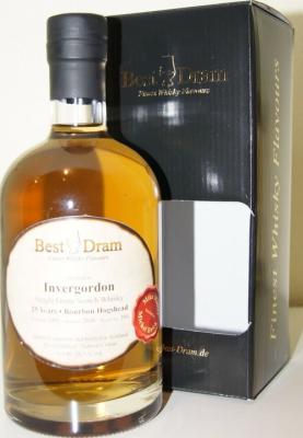 Invergordon 1991 BD Bourbon Hogshead 58.7% 700ml