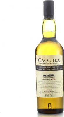 Caol Ila NAS Friends of the Classic Malts 43% 700ml