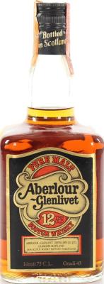 Aberlour 12yo Pure Malt Rinaldi Import 43% 750ml