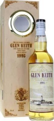 Glen Keith 1995 JW River Elbe The Old Paddle Steamer Bourbon Cask 51.6% 700ml