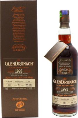 Glendronach 1992 Oloroso Sherry Butt #336 57.1% 700ml