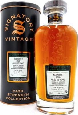 Glenlivet 2006 SV 1st Fill Sherry Butt 63.8% 700ml