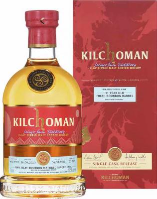 Kilchoman 2010 Antipodes Bourbon Barrel LMDW 52.5% 700ml