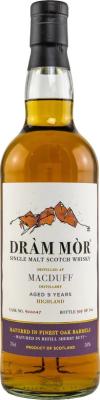Macduff 2012 DMor Refill Sherry Butt 58% 700ml