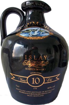 Bowmore 10yo Black Ceramic Jug 40% 750ml