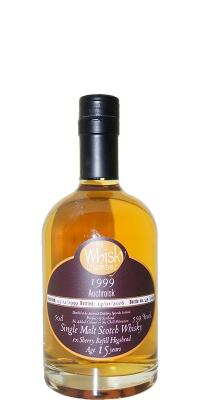 Auchroisk 1999 WCh ex Sherry Refill Hogshead 55.9% 500ml