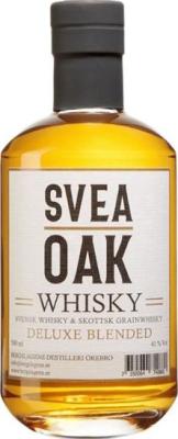 Svea Oak Whisky Deluxe Blended Swedish Market 41% 500ml