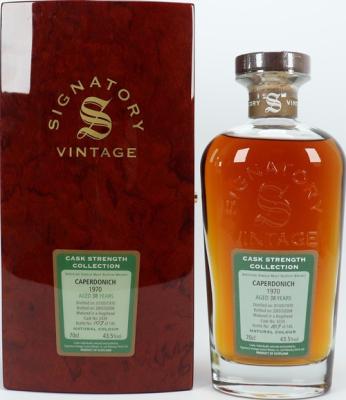 Caperdonich 1970 SV Cask Strength Collection American Oak Hogshead #3335 43.5% 700ml