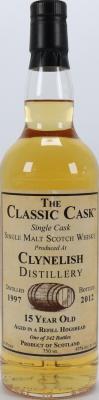 Clynelish 1997 TCC Single Cask Refill Hogshead 43% 750ml