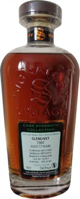 Glenlivet 1997 SV Cask Strength Collection Sherry Butt #157417 54.9% 700ml