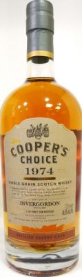 Invergordon 1974 VM The Cooper's Choice Refill Sherry Cask #27 46.5% 700ml