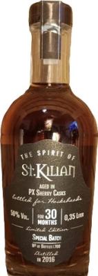 St. Kilian 2016 Special Batch PX Sherry Cask Hocksheads Whisky Community 50% 350ml
