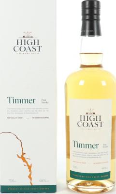 High Coast Timmer Peat Smoke The Origins Series Bourbon Batch 01 48% 700ml