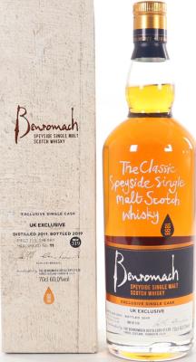 Benromach 2011 Exclusive Single Cask 1st Fill Ex-Sherry Hogshead 60% 700ml