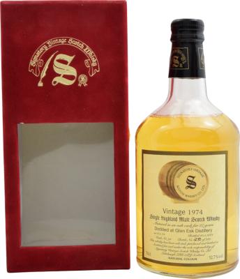 Glenesk 1974 SV Vintage Collection Dumpy 27yo Oak Cask #91 52.7% 700ml