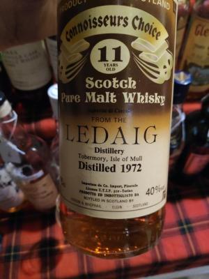 Ledaig 1972 GM Connoisseurs Choice Co. Import Pinerolo Torino Italy 40% 750ml