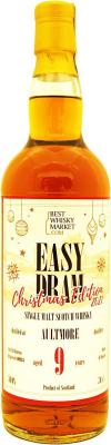 Aultmore 2012 BWM Easy Dram Collection 1st Fill Oloroso Sherry Octave 59% 700ml