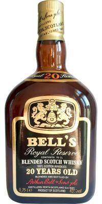 Bell's 20yo Royal Reserve Epikur GmbH Koblenz 43% 750ml