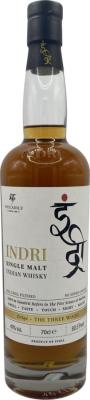 Indri Trini The Three Wood Ex-Bourbon Ex-Fench Wine Ex-Pedro Ximenez 46% 700ml