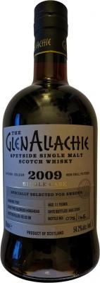 Glenallachie 2009 Single Cask Oloroso Hogshead #7701 54.2% 700ml