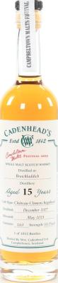 Bruichladdich 2007 CA Campbeltown Malts Festival 2023 Chateau Climens Hogshead 53.2% 200ml