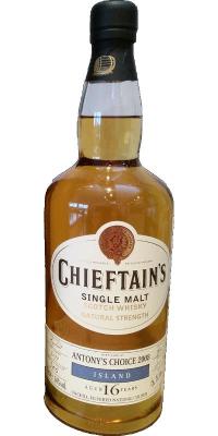 Chieftain's 1992 IM Antony's Choice 2008 Island #3199 54% 700ml