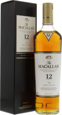 Macallan 12yo Sherry Oak Cask Sherry Oak 40% 700ml