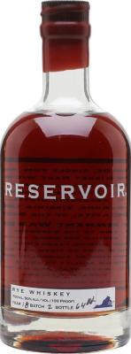 Reservoir Bourbon Whisky Batch 2 50% 750ml