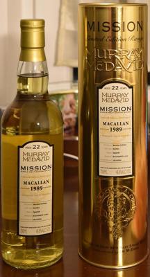 Macallan 1989 MM Mission Gold Series Bourbon Cask 48.8% 700ml
