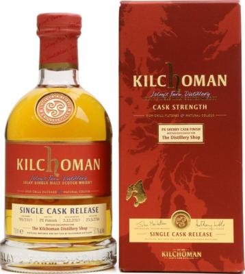 Kilchoman 2010 Single Cask Release 785/2010 57.7% 700ml