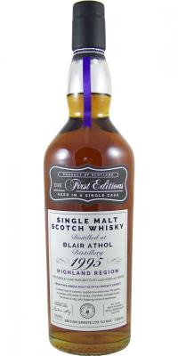 Blair Athol 1995 ED The 1st Editions Refill Sherry Butt HL 17336 Sierra Springs Liquor 60.6% 700ml